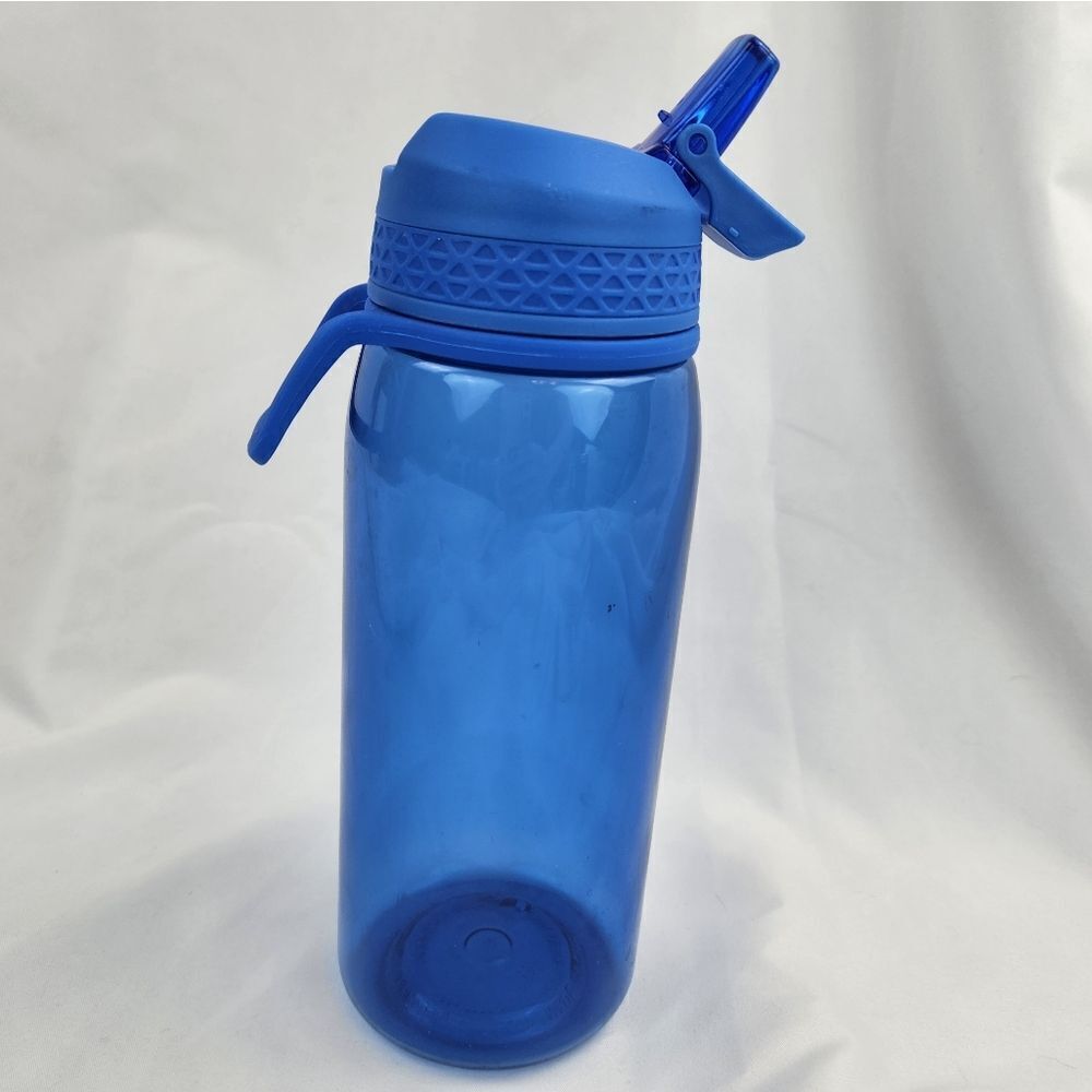 💜Cool Gear Blue Semi-Clear 32oz Water Bottle/Tumbler